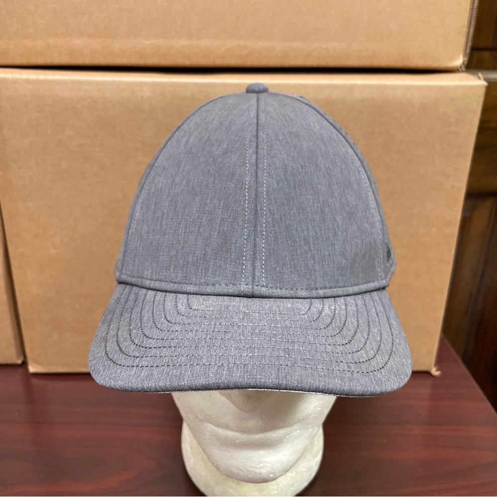 Melin A-Game Hydro Snapback Performance Hat Gray 58cm Adjustable Vented